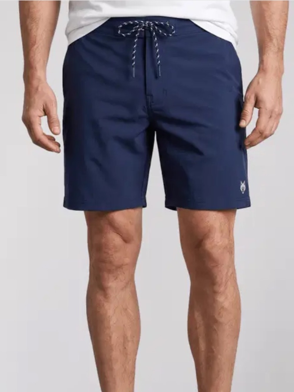 Greyson 8" Indian Wells Board Shorts Maltese Blue NWT